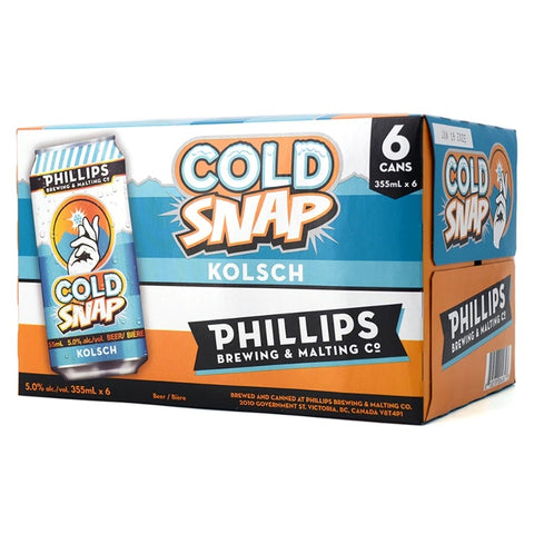 Phillips Cold Snap Kolsch 6 Pack Cans