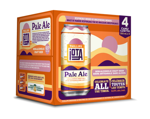 Phillips IOTA Pale Ale 4 Pack Cans