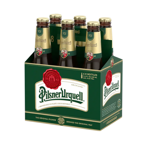 Pilsner Urquell, pack de 6 bouteilles
