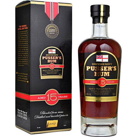 Pusser's 15 Year Old Rum 750 mL