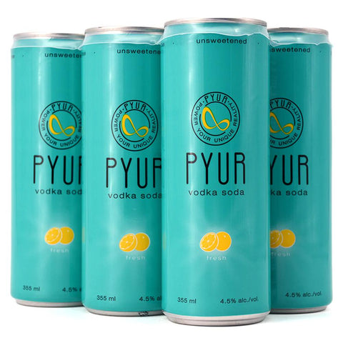 Pyur Vodka Soda Fresh 6 Pack Cans