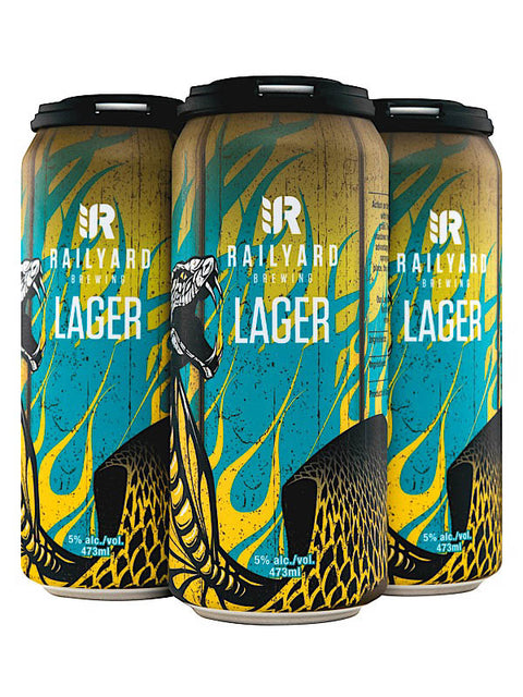 Railyard Brewing Lager 4 Pack Cans