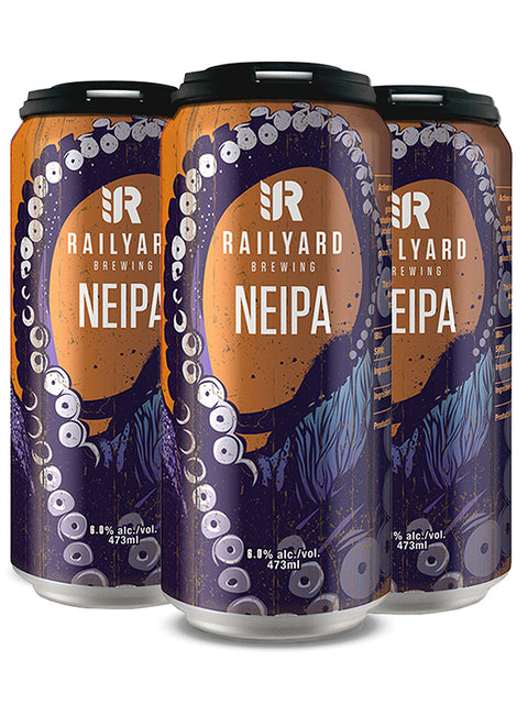 Railyard Brewing NEIPA 4 Pack Cans
