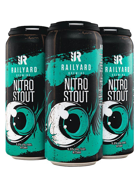 Railyard Brewing Nitro Stout 4 Pack Cans