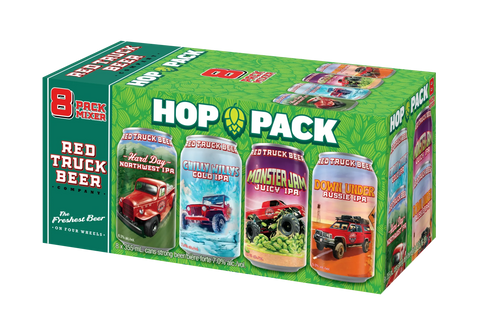 Red Truck Brewing Hop Pack Mixer 8 Pack Cans