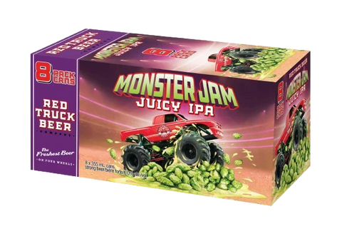 RED TRUCK MONSTER JAM JUICY IPA 8PK