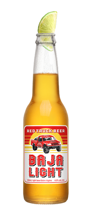 Lot de 6 bouteilles de bière Red Truck Baja Light