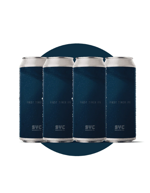 SYC Brewing First Timer IPA 4 Pack Cans