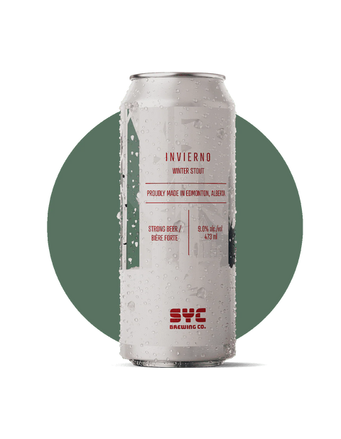 SYC Brewing Invierno Winter Stout 4 Pack Cans