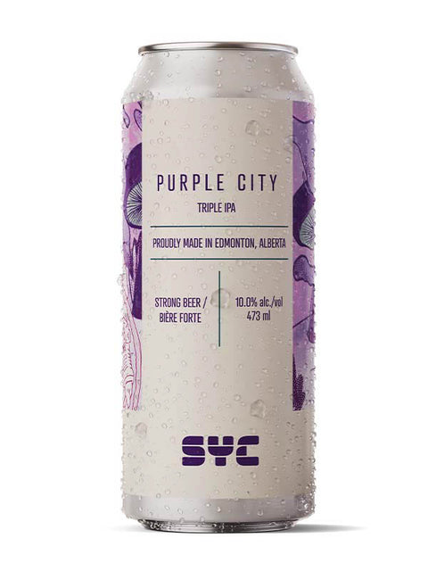 SYC Purple City Triple IPA 4 Pack Cans