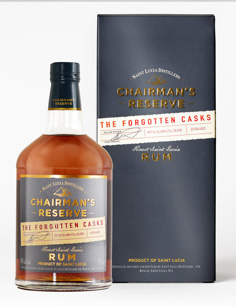 Saint Lucia Chairman's Reserve The Forgotten Casks Rum 750 mL