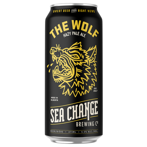Sea Change Brewing The Wolf Hazy Pale Ale 4 Pack Cans