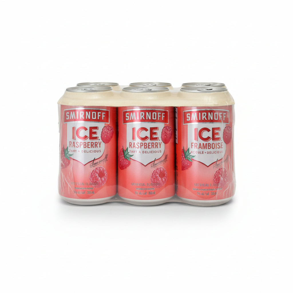 Smirnoff Ice Raspberry 6 Pack Cans – South Park Liquor