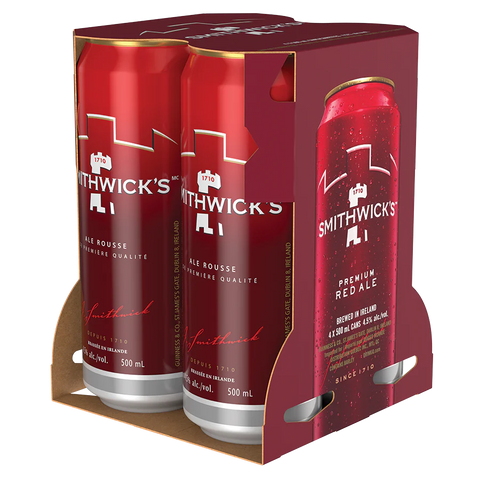 Smithwick’s Red Ale 4 Pack Cans