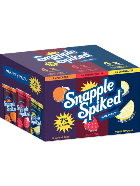 Snapple Spiked 7% Variety 12 Pack Cans