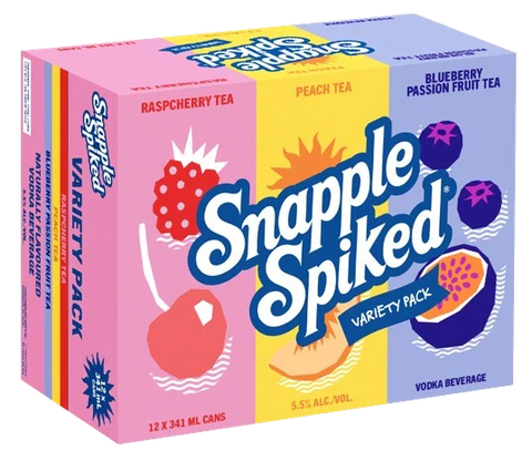 Snapple Spiked Variety 12 Pack Cans