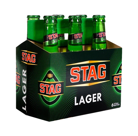 Stag Quality Lager Beer 6 Pack Bottles