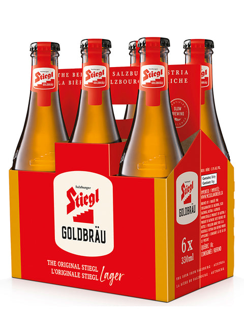 Stiegl Goldbräu Lager 6 Pack Bottles