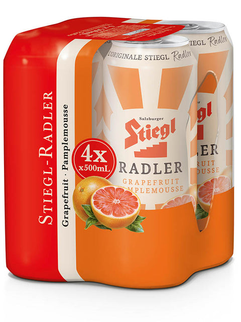 Stiegl Radler Grapefruit 4 Pack Cans