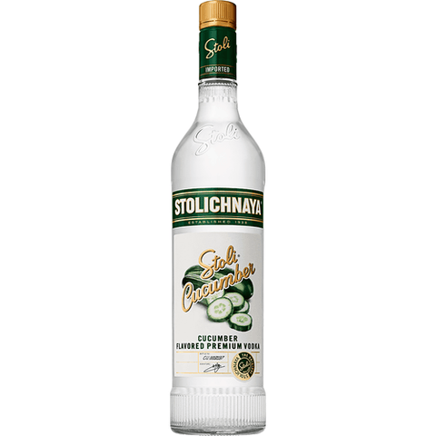 Vodka de concombre Stolichnaya 750 mL