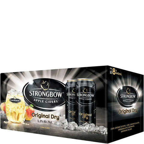 Strongbow Apple Original Cider 8 Pack Cans