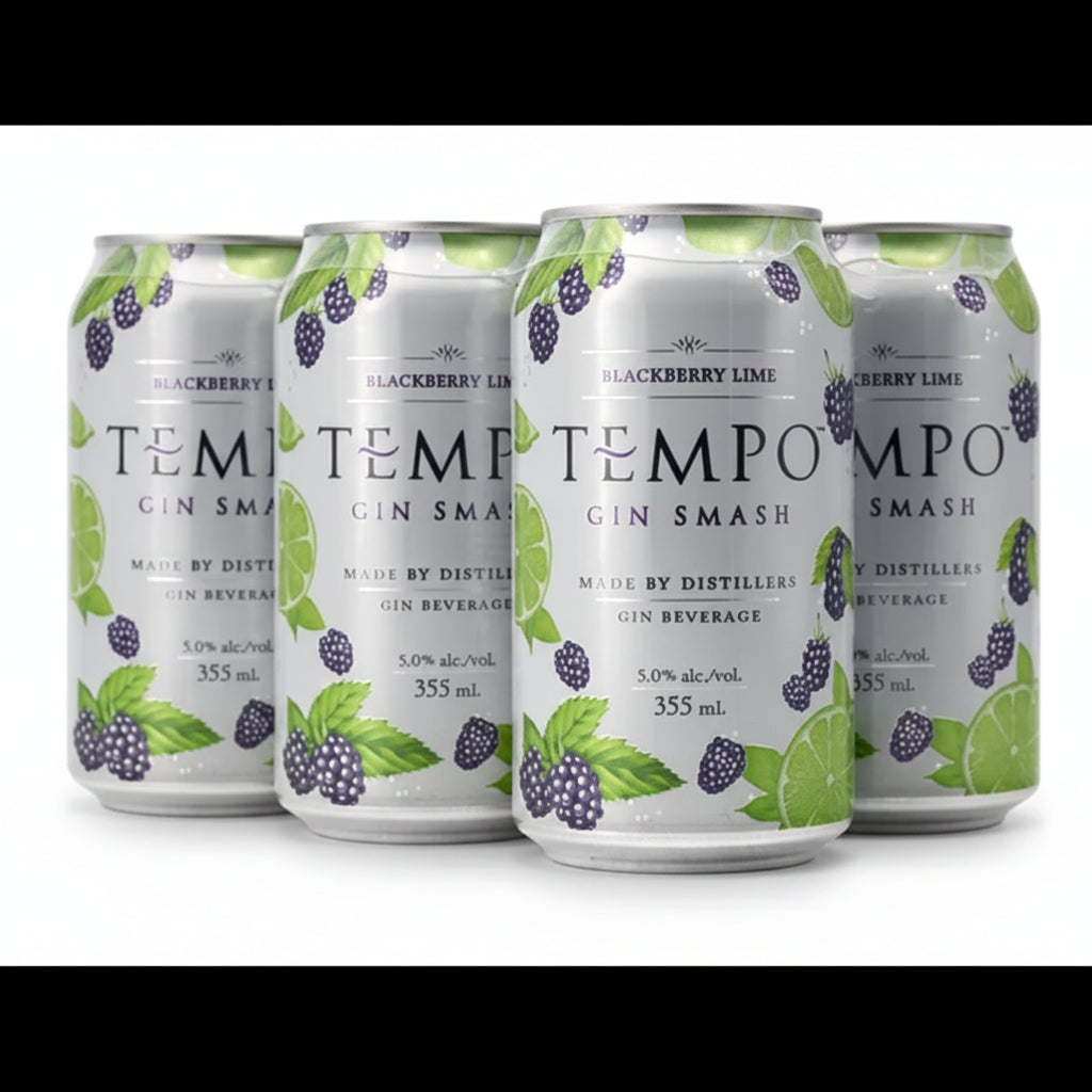 Tempo Gin Smash BlackBerry Lime 6 Pack Cans – South Park Liquor