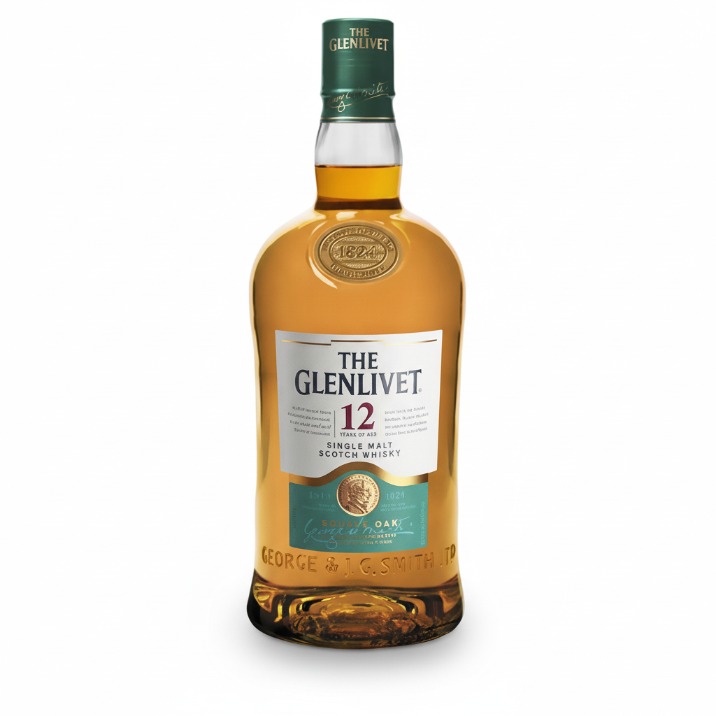 THE GLENLIVET 12年 シングルモルトウイスキー 700ml The Glenlivet 12 Year Old Single Malt Scotch Whisky 1750 mL
