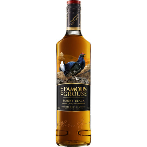 Whisky écossais mélangé noir fumé The Famous Grouse 750 ml