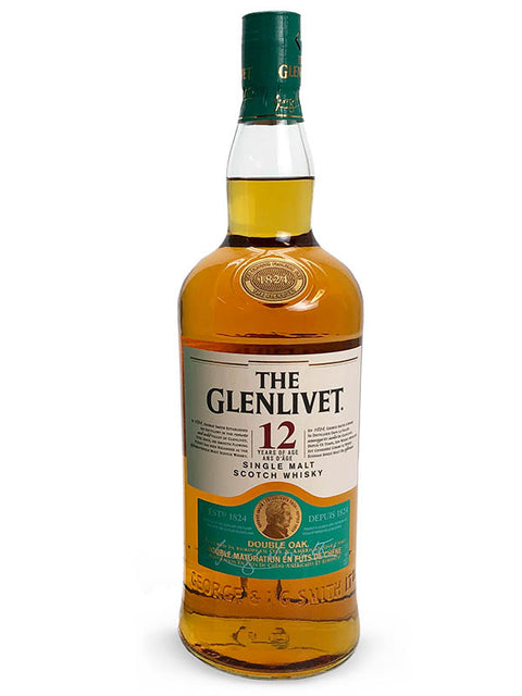 Whisky écossais single malt Glenlivet 12 ans 1140 ml
