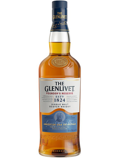 Whisky écossais single malt Glenlivet Founder's Reserve 750 ml