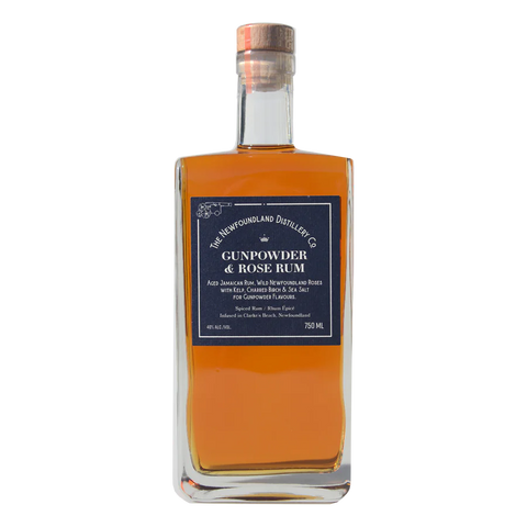 The Newfoundland Distillery Co Gunpowder & Rose Rum 750 mL