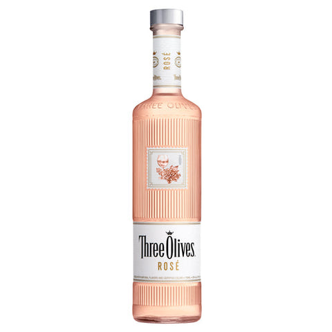 Vodka Rosé Trois Olives 750 mL