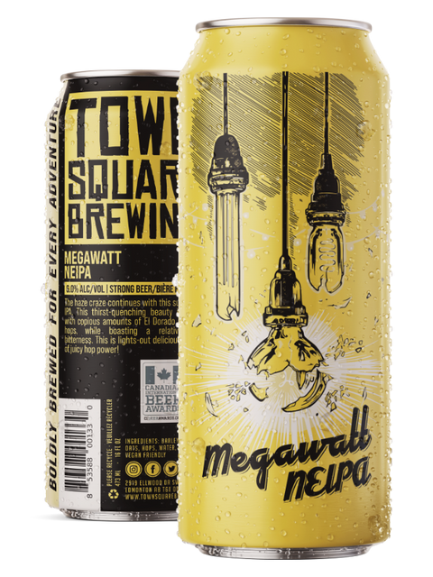 Town Square Brewing Megawatt NEIPA 4 Pack Cans