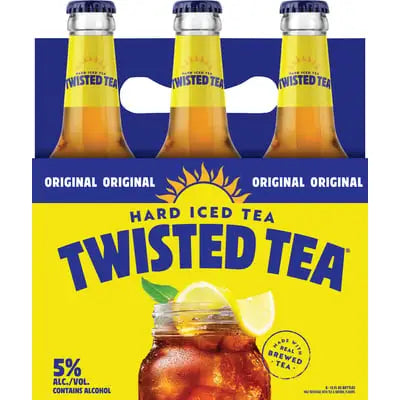 Twisted Tea Original Iced Tea 6 Pack Bottles