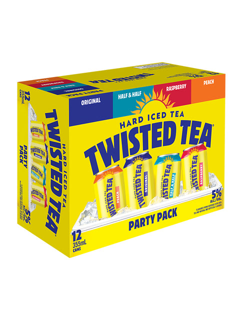 Twisted Tea Party 12 Pack Cans