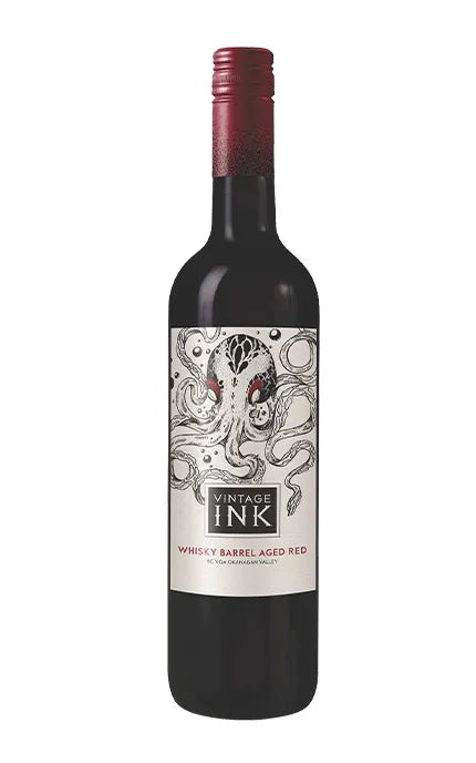 Vintage Ink Whisky Barrel Aged Red Okanagan Valley 2021 750 mL
