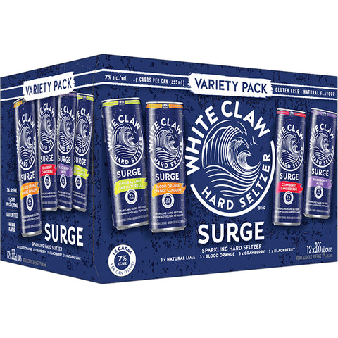 White Claw Surge Variety 12 Pack Cans