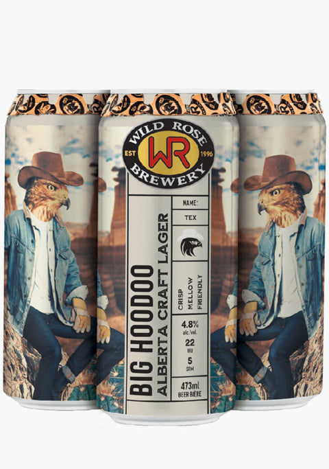 Wild Rose Big Hoodoo, paquet de 4 canettes