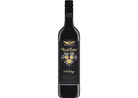 Wolf Blass Black Label 40th Vintage Cabernet Sauvignon Shiraz Malbec 2012 750 mL