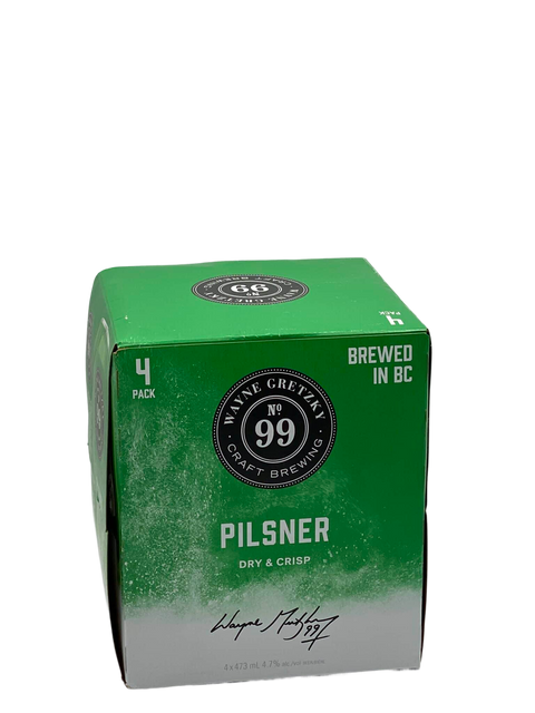 Wayne Gretzky Pale Ale 4 Pack Cans
