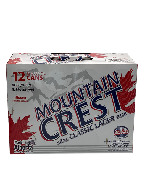 MOUNTAIN CREST 12 BOÎTES