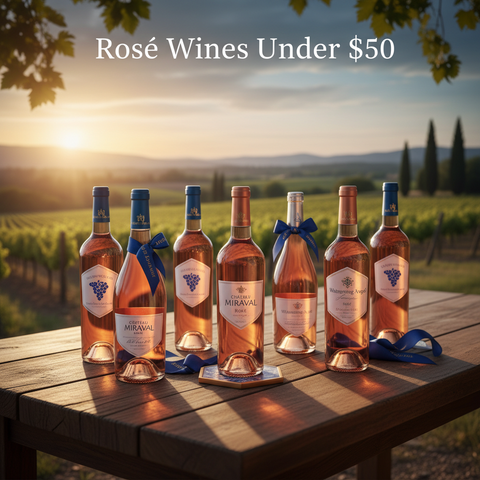 Best rosé wine under $50 collection featuring popular rosé wines and premium rosé under $50 available to buy online with delivery anywhere in Canada.
