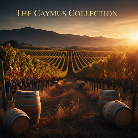 Caymus Collection featuring premium Caymus Cabernet Sauvignon case pre-orders with free shipping