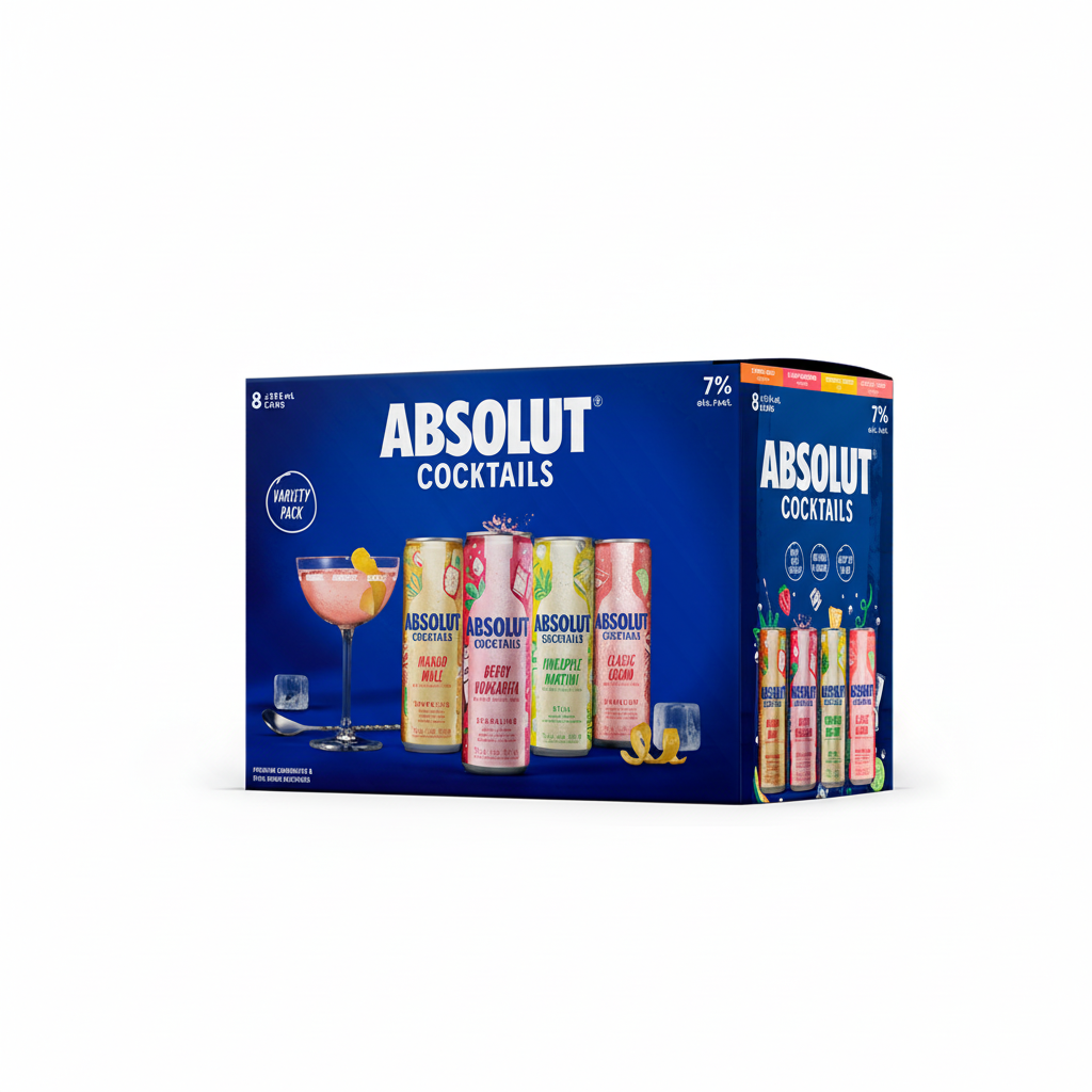 Absolut Cocktails Mixer 8 Pack Cans – South Park Liquor