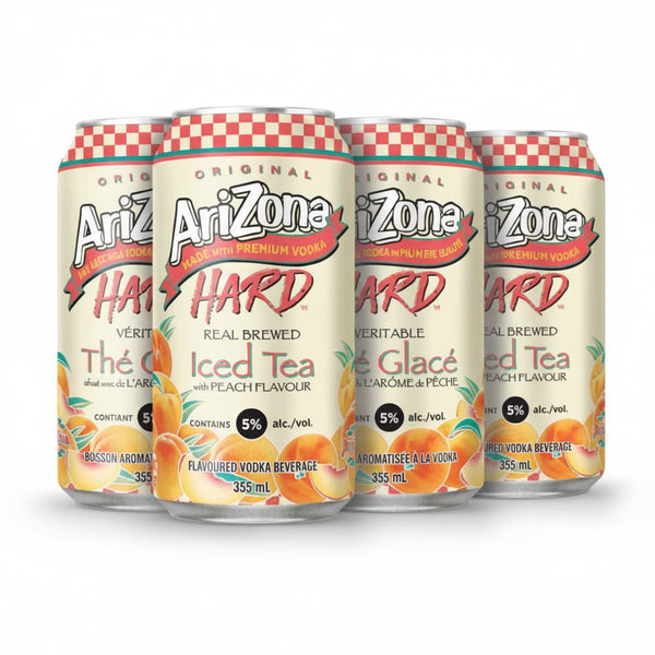 6C ARIZONA HARD PEACH ICED TEA MOLSON
