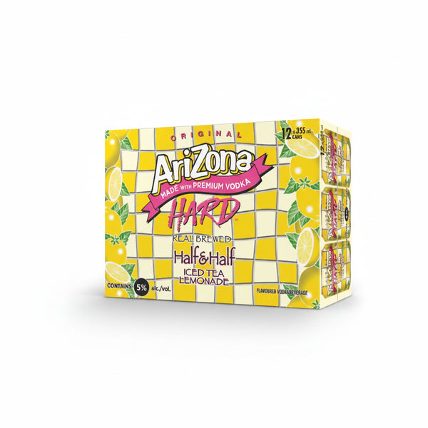 Arizona Half & Half Iced Tea Lemonade 12 Pack Cans – South Park Liquor