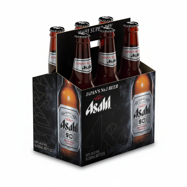 Asahi Super Dry 6 Pack Bottles – South Park Liquor