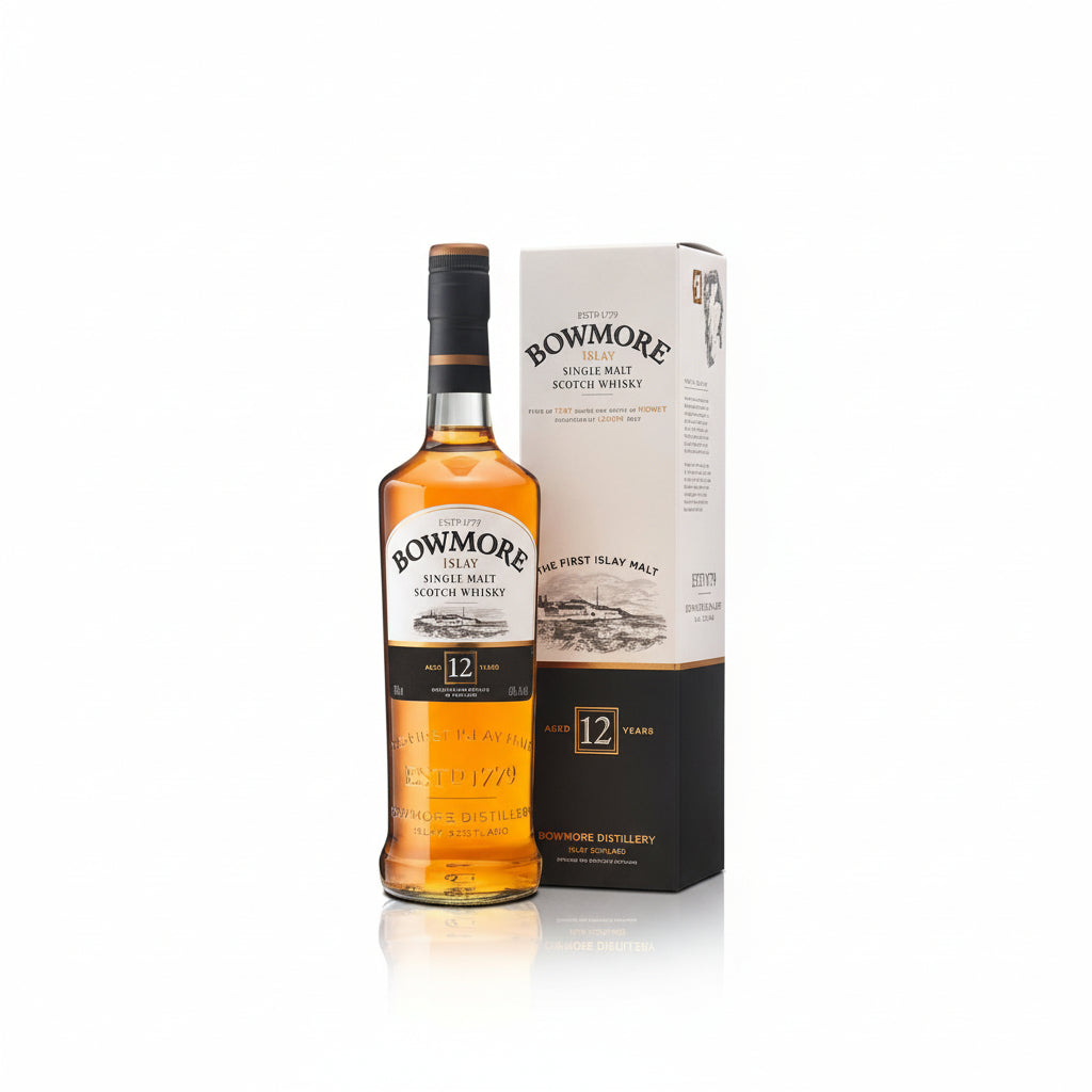Bowmore 12 Year Old Islay Single Malt Scotch Whisky 750 mL – South