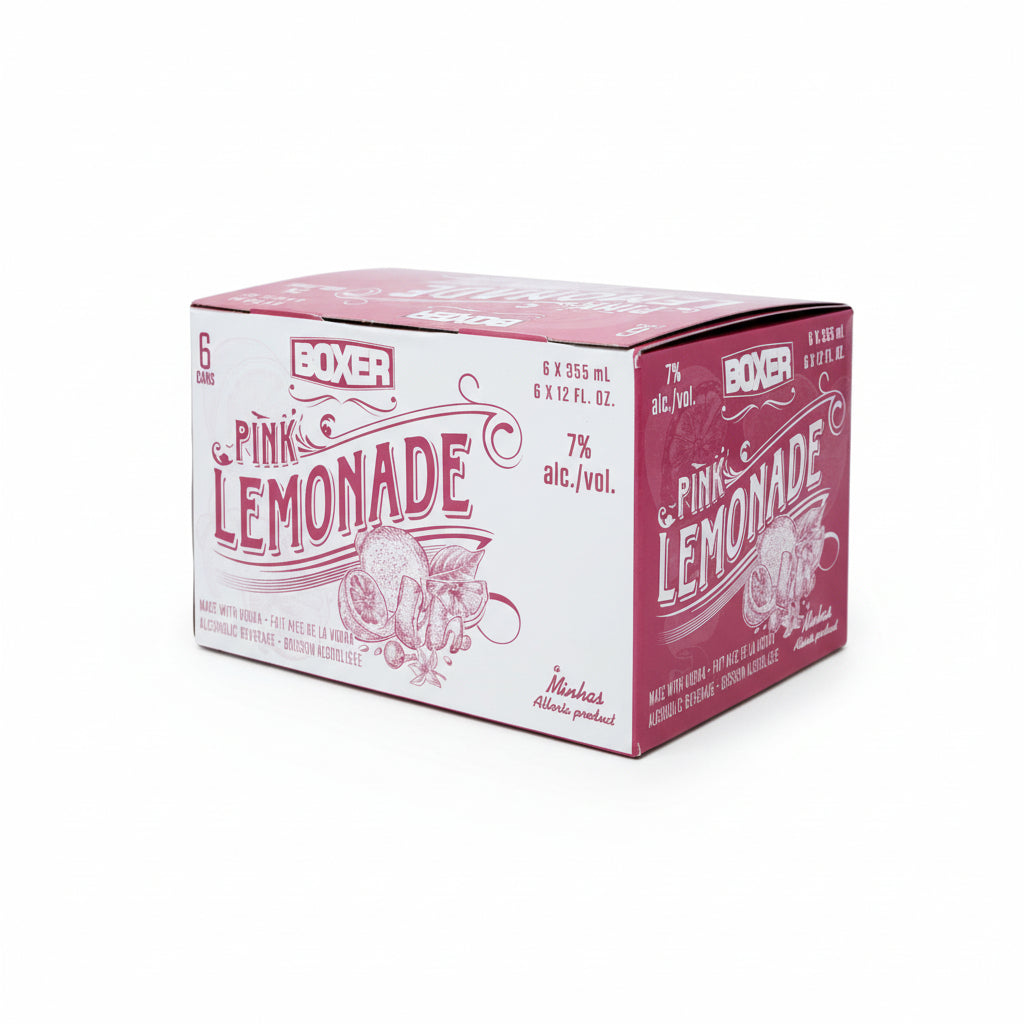 Boxer Pink Lemonade 6 Pack Cans – South Park Liquor