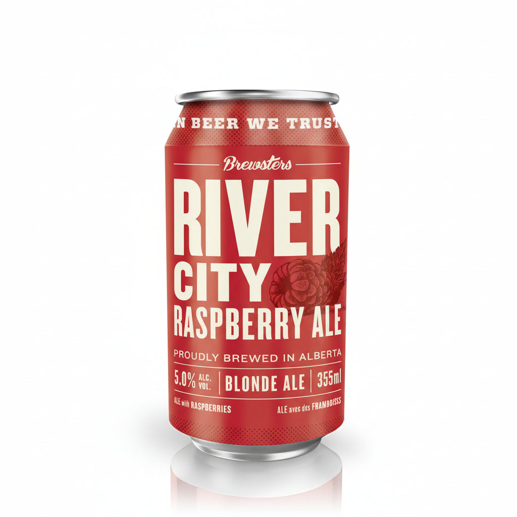 Brewsters Brewing River City Raspberry Ale 6 Pack Cans – South Park Liquor